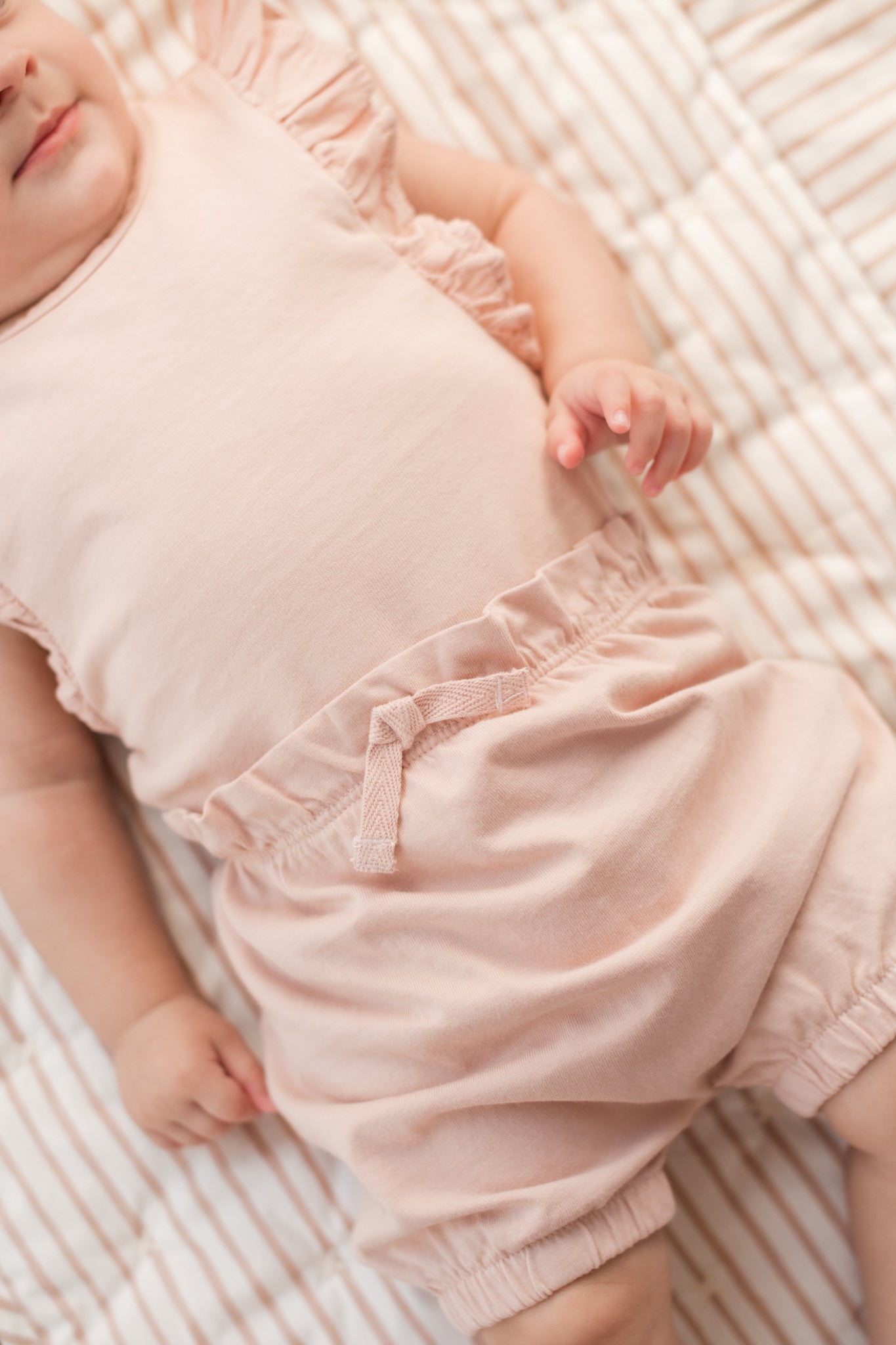 Garment Dye Bloomer Short - Soft Peony