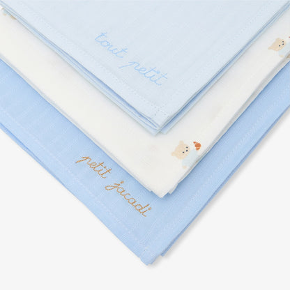 Set of 3 swaddling cloths