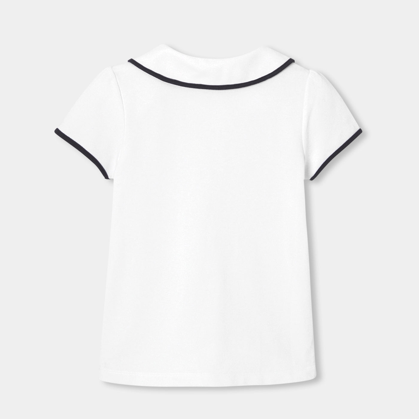 Girl short-sleeved polo shirt - Jacadi White