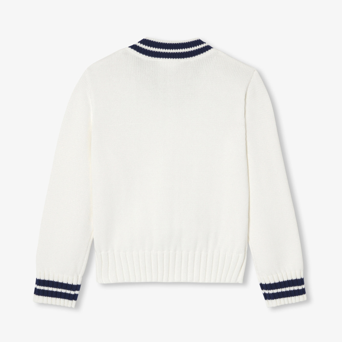 Child cable knit sweater - Jacadi Soft White