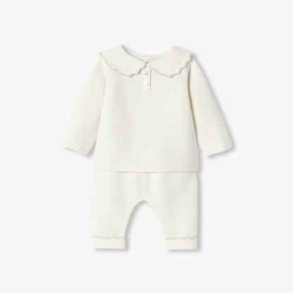 Baby Girl Garter Stitch Set