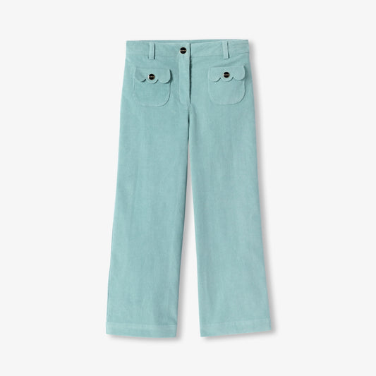 Girl Fine Corduroy Straight-Leg Pants