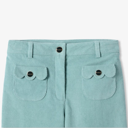 Girl Fine Corduroy Straight-Leg Pants