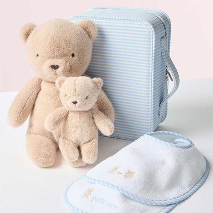Set of 2 baby boy terry bibs