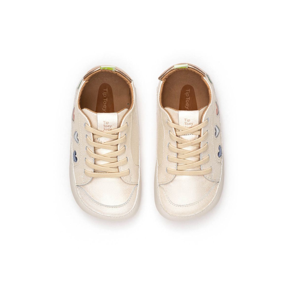 Toddler Sneakers Love 4 All - White Dream/ Sterling Silver/ Rose Gold