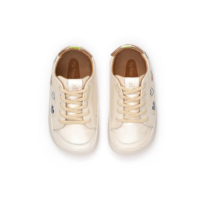 Toddler Sneakers Love 4 All - White Dream/ Sterling Silver/ Rose Gold